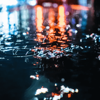 Rainy phone wallpaper