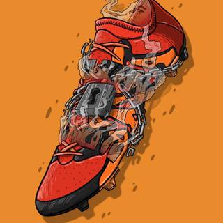 Sneaker phone wallpaper