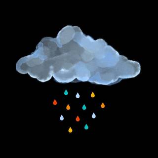 Rainy phone wallpaper