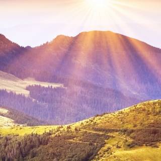 Phone sunrise wallpaper