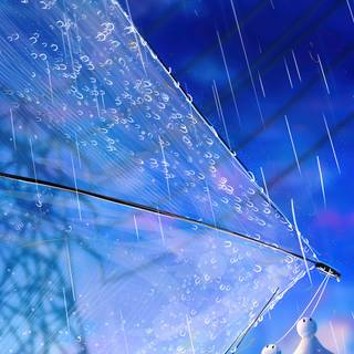 Rainy phone wallpaper