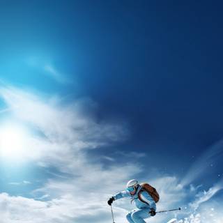 Ski iPhone wallpaper
