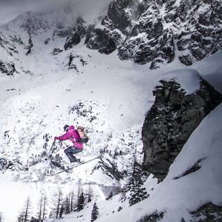 Ski iPhone wallpaper