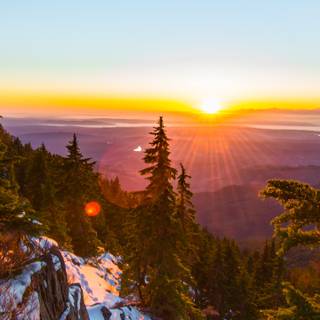 Phone sunrise wallpaper