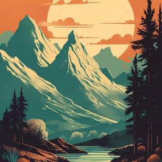 Phone sunrise wallpaper