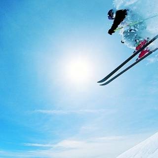 Ski iPhone wallpaper