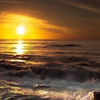 Phone sunrise wallpaper