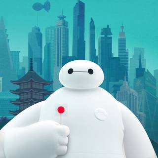 Baymax phone wallpaper