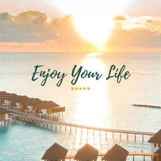 Beach sunset phone wallpaper