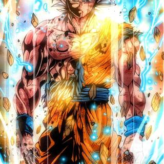 Mui Goku iPhone wallpaper