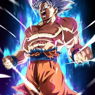 Mui Goku iPhone wallpaper