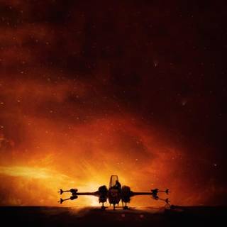 Star Wars logo iPhone wallpaper