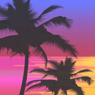 Palm iPhone wallpaper