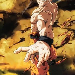 Mui Goku iPhone wallpaper