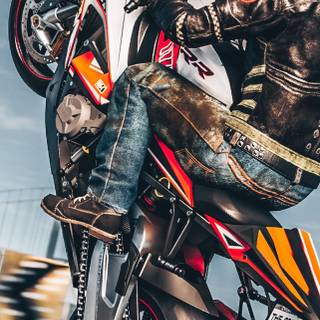 Motorbike iPhone wallpaper