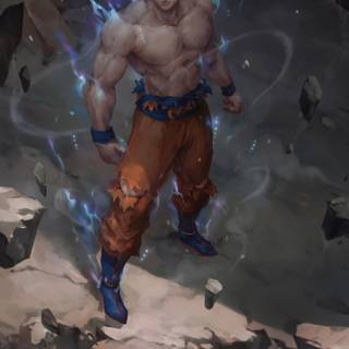 Mui Goku iPhone wallpaper