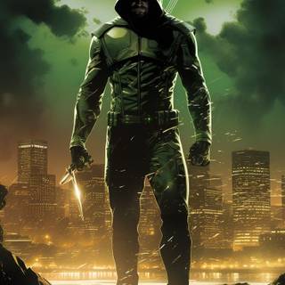 Green Arrow phone wallpaper