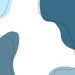 Blue minimalist iPhone wallpaper