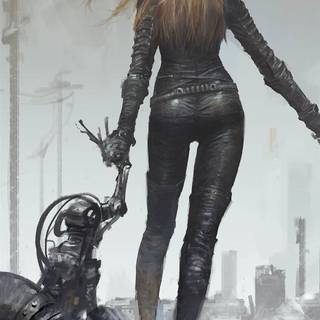 Catwoman phone wallpaper