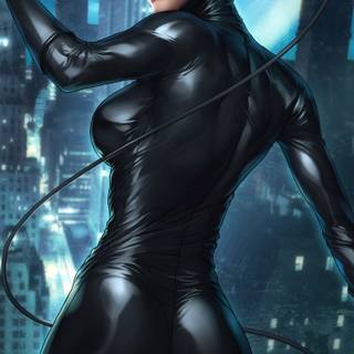 Catwoman phone wallpaper