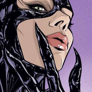 Catwoman phone wallpaper