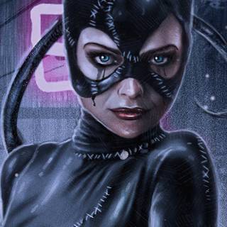 Catwoman phone wallpaper