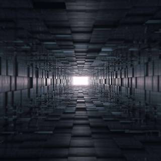 Dark geometry wallpaper