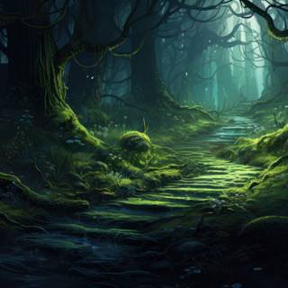 Dark jungle 4k wallpaper