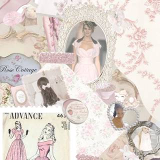 Lilac coquette wallpaper