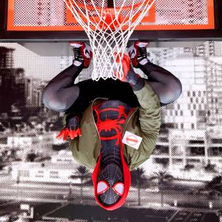Miles Morales basketball wallpaper