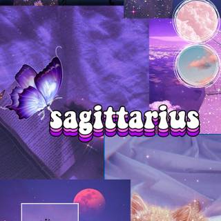 Sagittarius vibes wallpaper