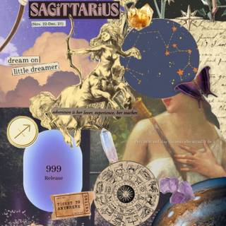 Sagittarius vibes wallpaper
