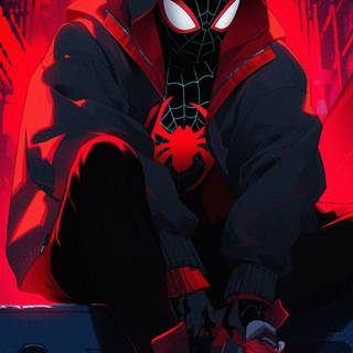 Miles Morales basketball wallpaper