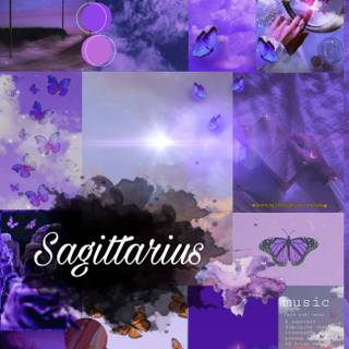 Sagittarius vibes wallpaper