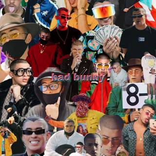 Bad Bunny phone wallpaper