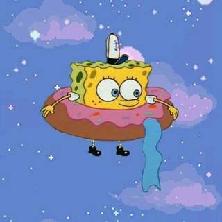 Cool Spongebob iPhone wallpaper