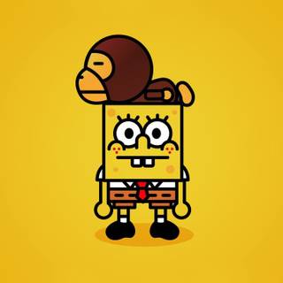 Cool Spongebob iPhone wallpaper