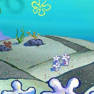 Cool Spongebob iPhone wallpaper