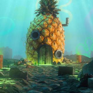 Cool Spongebob iPhone wallpaper