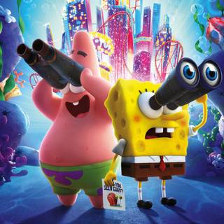 Cool Spongebob iPhone wallpaper