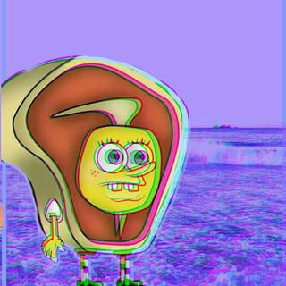 Cool Spongebob iPhone wallpaper