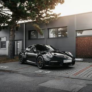 Dark Porsche wallpaper