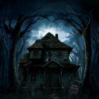 Dark haunted wallpaper