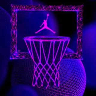 Neon purple Nike wallpaper