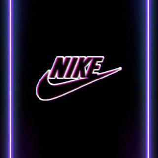 Neon purple Nike wallpaper
