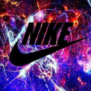 Neon purple Nike wallpaper