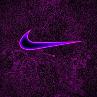 Neon purple Nike wallpaper