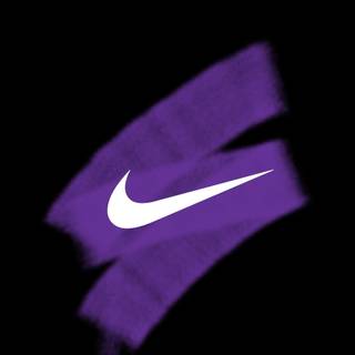 Neon purple Nike wallpaper