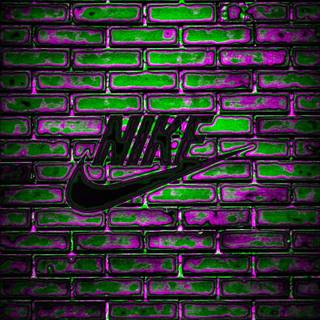Neon purple Nike wallpaper