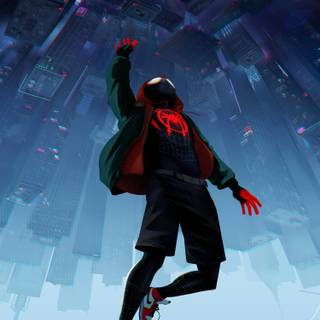 Spider-Verse phone wallpaper